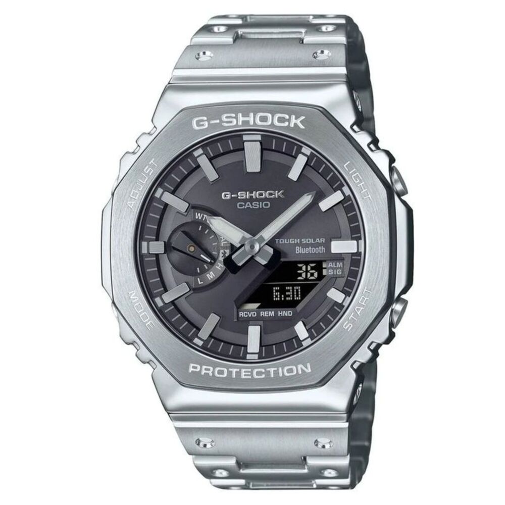 Casio Men's CasiOak Grey Dial Watch - GM-B2100SD-1ACR
